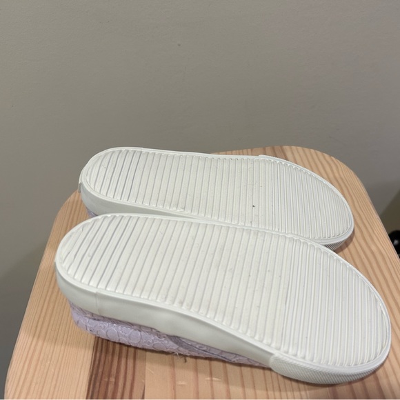 Lavender Floral Slip-On Shoes - Picture 6 of 9